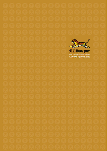 Thumbnail Haw Par Annual Report 2009