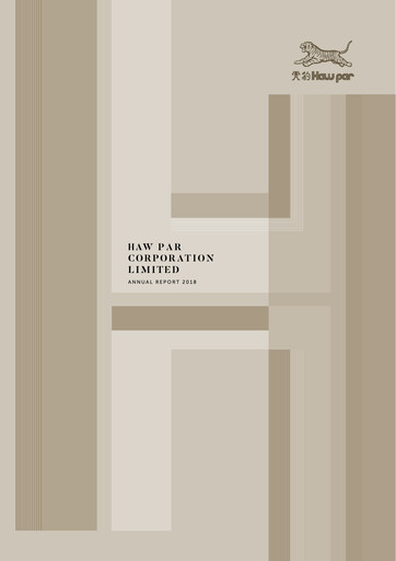 Thumbnail Haw Par Annual Report 2018