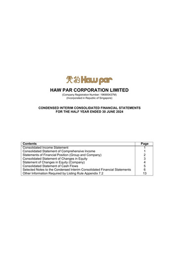 Thumbnail Haw Par Half-year Report 2024-h1