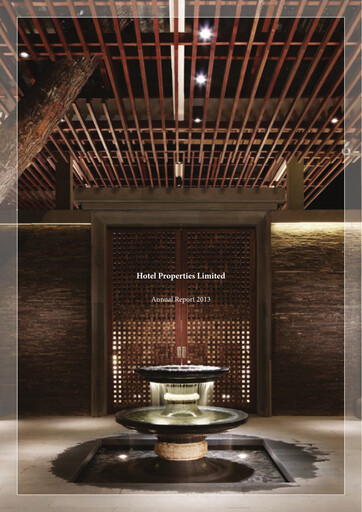Thumbnail Hotel Properties Limited Annual Report 2013