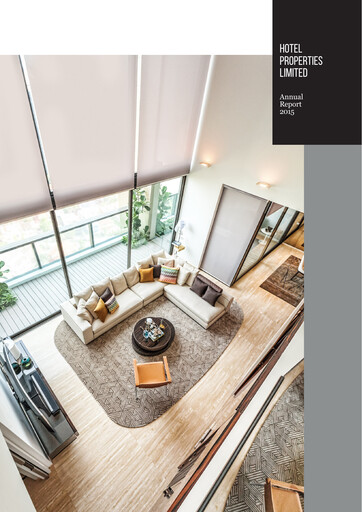 Thumbnail Hotel Properties Limited Annual Report 2015