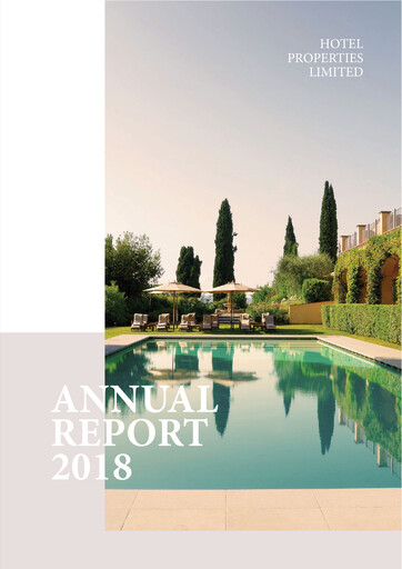 Thumbnail Hotel Properties Limited Annual Report 2018