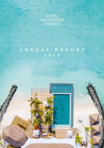 Thumbnail Hotel Properties Limited Annual Report 2019