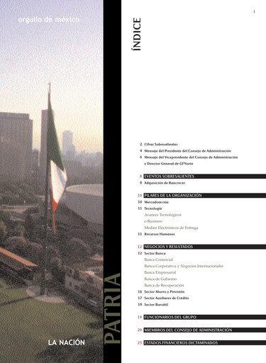 Thumbnail Banorte Annual Report 2001