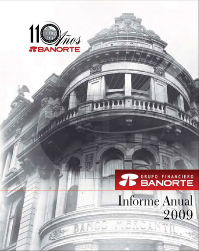 Thumbnail Banorte Annual Report 2009