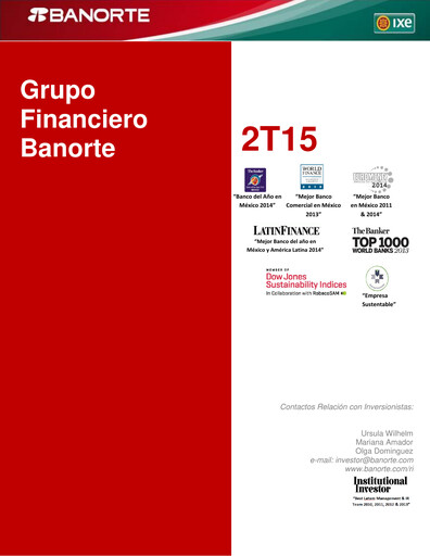 Thumbnail Banorte Quarterly Report 2015-q2