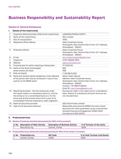 Thumbnail ACC ESG Report 2025-2026