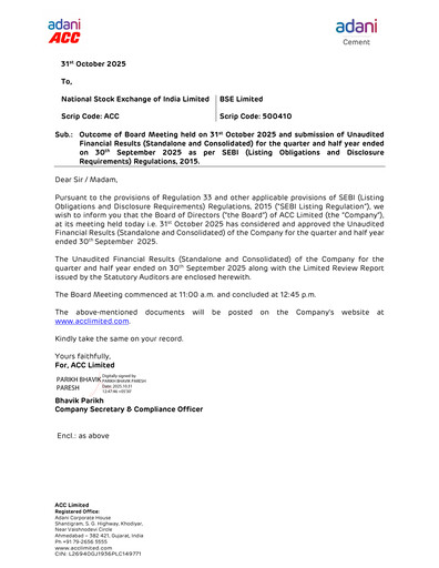 Thumbnail ACC Quarterly Report 2025-q2