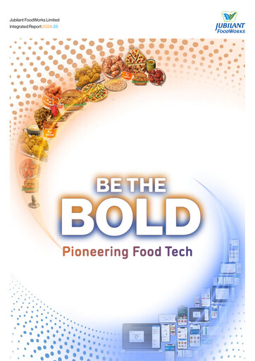 Thumbnail Jubilant FoodWorks
 Annual Report 2024-2025