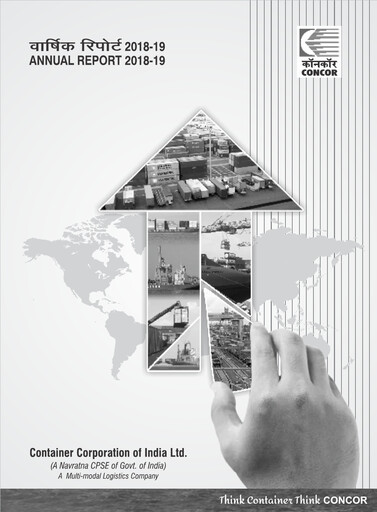 Thumbnail Container Corporation of India Annual Report 2018-2019
