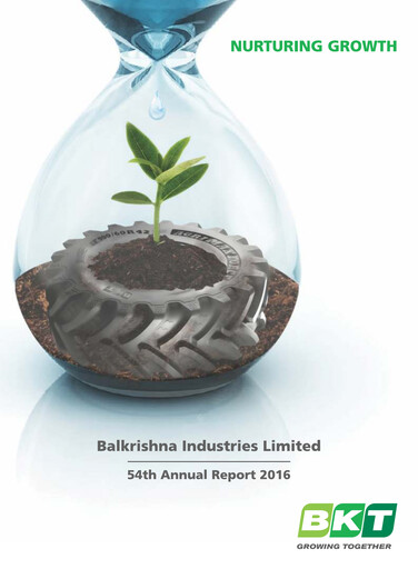 Thumbnail Balkrishna Industries
 Annual Report 2015-2016