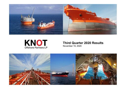 Miniature KNOT Offshore Partners Rapport trimestriel 2020-q3