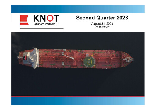 Miniature KNOT Offshore Partners Rapport trimestriel 2023-q2