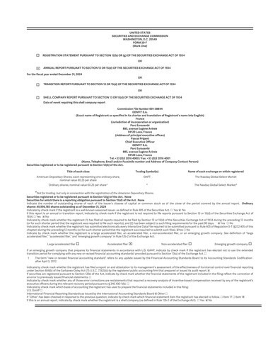 Thumbnail Genfit Annual Report 2024