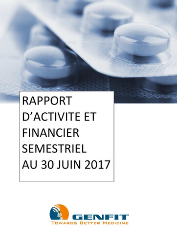 Thumbnail Genfit Financial Report 2017-h1