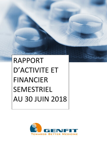 Thumbnail Genfit Financial Report 2018-h1