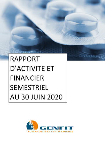 Thumbnail Genfit Financial Report 2020-h1
