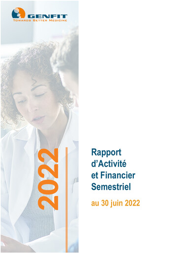Thumbnail Genfit Financial Report 2022-h1