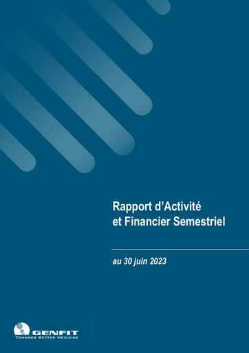 Thumbnail Genfit Financial Report 2023-h1