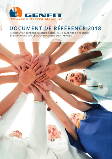 Miniature Genfit Document d'enregistrement universel 2018