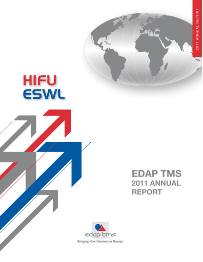 Thumbnail EDAP TMS Annual Report 2011