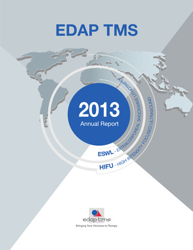 Thumbnail EDAP TMS Annual Report 2013