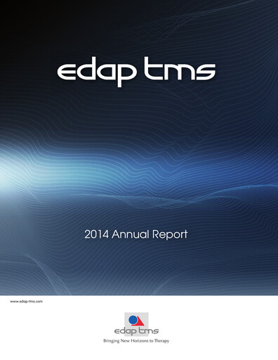 Thumbnail EDAP TMS Annual Report 2014