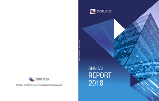 Thumbnail EDAP TMS Annual Report 2018