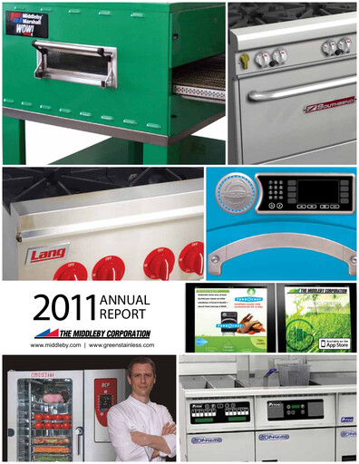 Thumbnail Middleby Annual Report 2011