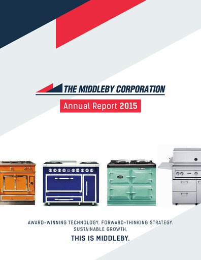 Thumbnail Middleby Annual Report 2015