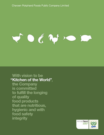 Thumbnail Charoen Pokphand Foods
 Annual Report 2007