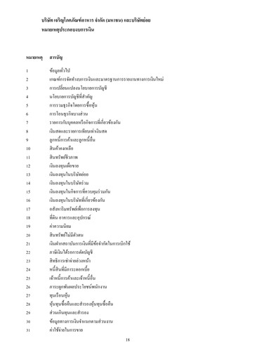 Miniature Charoen Pokphand Foods
 Bilan financier 2012