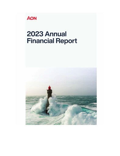Thumbnail Aon Annual Report 2023