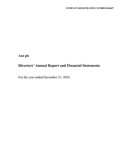 Thumbnail Aon Financial Statement 2024