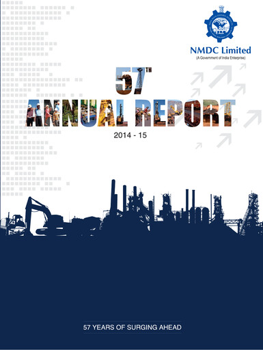 Thumbnail National Mineral Development Corporation Annual Report 2014-2015