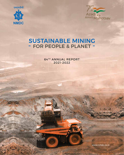Thumbnail National Mineral Development Corporation Annual Report 2021-2022