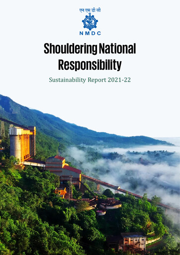 Vorschaubild National Mineral Development Corporation Nachhaltigkeitsbericht 2021-2022