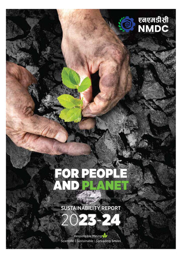 Vorschaubild National Mineral Development Corporation Nachhaltigkeitsbericht 2023-2024