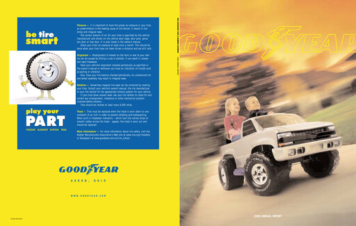 Vorschaubild Goodyear Jahresbericht 2000