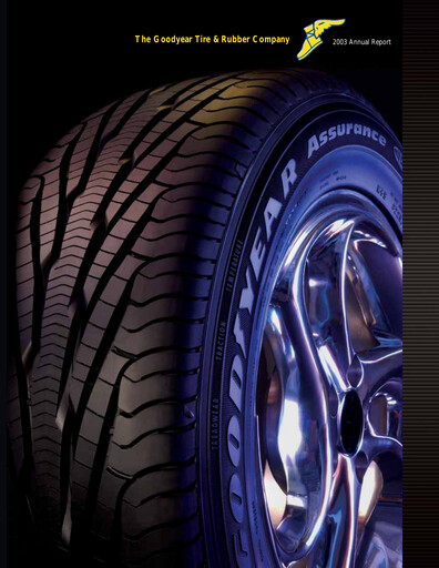 Vorschaubild Goodyear Jahresbericht 2003