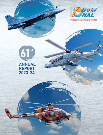 Thumbnail Hindustan Aeronautics Annual Report 2023-2024