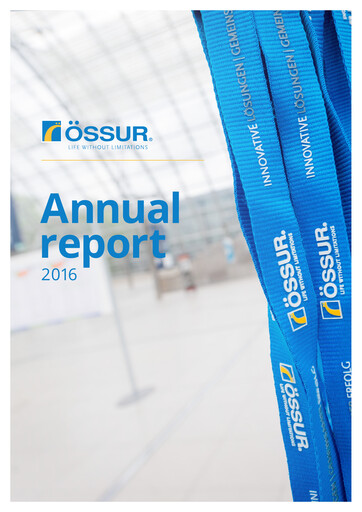 Thumbnail Embla Medical Annual Report 2016