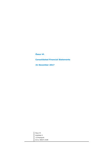 Thumbnail Embla Medical Financial Statement 2017