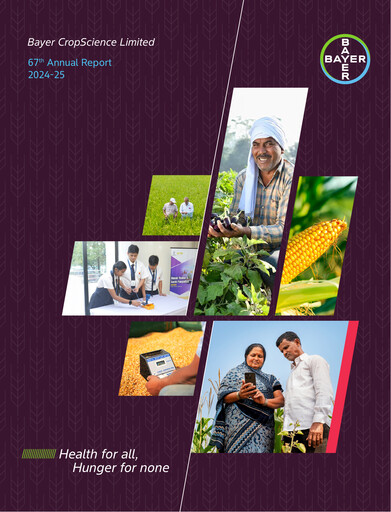 Vorschaubild Bayer Crop Science Jahresbericht 2024-2025