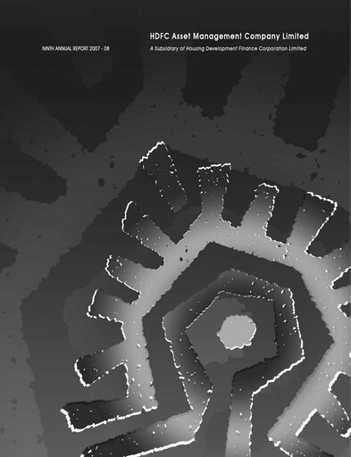 Vorschaubild HDFC Asset Management Company Limited Jahresbericht 2007-2008