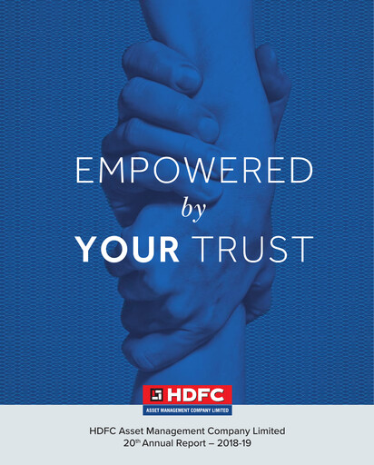 Vorschaubild HDFC Asset Management Company Limited Jahresbericht 2018-2019