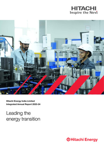 Thumbnail Hitachi Energy India Annual Report 2023-2024