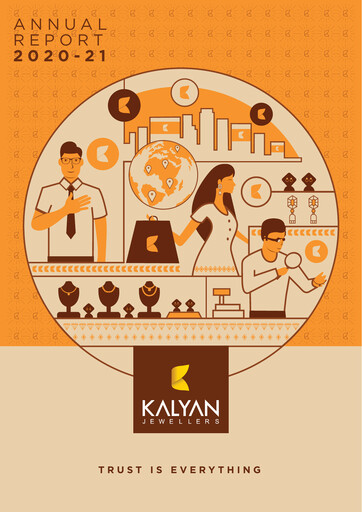 Thumbnail Kalyan Jewellers India Annual Report 2020-2021