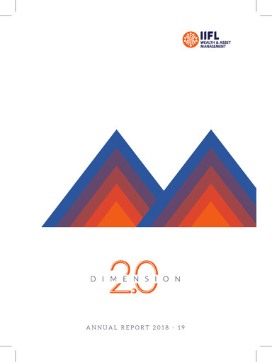 Thumbnail 360 One Wam Annual Report 2018-2019