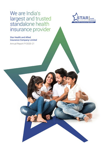 Miniature Star Health and Allied Insurance Company Rapport annuel 2020-2021
